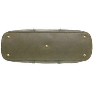 イヴ サンローラン ミューズ 156464 レザー オリーブ ハンドバッグ 0840【中古】YVES SAINT LAURENT