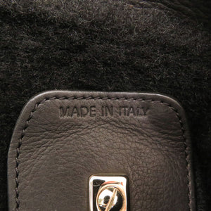 美品 トッズ Dスタイリング ムートン レザー ブラウン ハンドバッグ 0841【中古】TOD’S