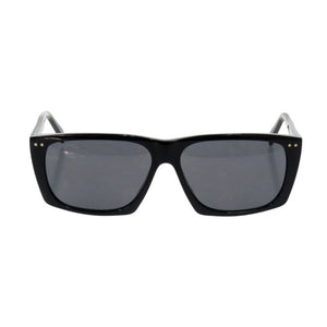 美品 セリーヌ ブラックフレーム 59 CL40139F ブラック サングラス 黒 0881【中古】CELINE