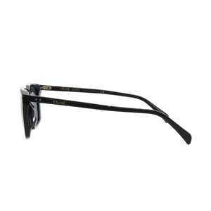 美品 セリーヌ ブラックフレーム 59 CL40139F ブラック サングラス 黒 0881【中古】CELINE