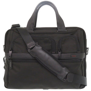 美品 トゥミ ビジネスバッグ ブリーフケース ブラック 黒 0887【中古】TUMI メンズ