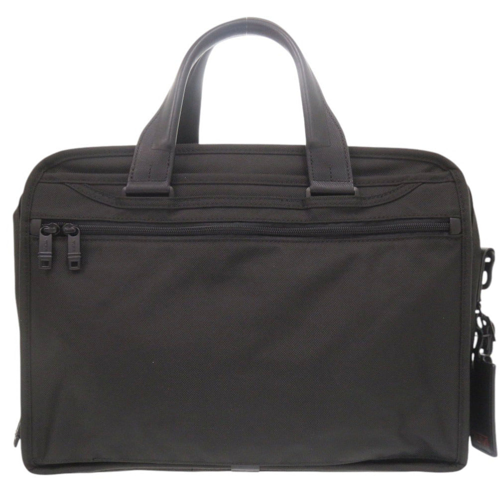 美品 トゥミ ビジネスバッグ ブリーフケース ブラック 黒 0887【中古】TUMI メンズ