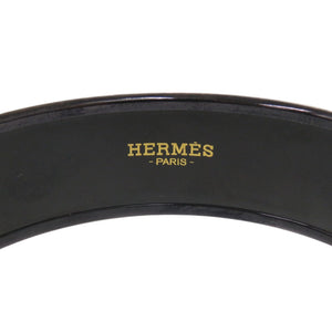 新品同様 エルメス エマイユ GM メタル マルチカラー バングル 0897【中古】HERMES