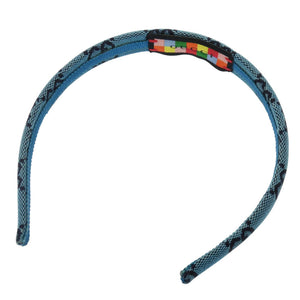 美品 グッチ カチューシャ GGキャンバス ブルー ヘアアクセサリー 青 0898 【中古】 GUCCI