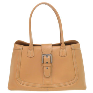 美品 トッズ レザー ベージュ トートバッグ 0901【中古】TOD’S
