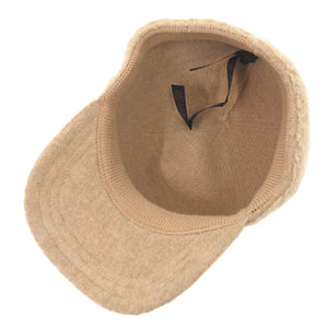 美品 ルイ ヴィトン ウールグラム M7250 コットン ウール ナイロン ベージュ 帽子 キャップ LV 0909【中古】LOUIS VUITTON