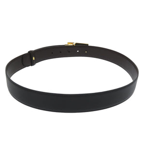 美品 グッチ Gバックル リバーシブル 573156 90cm 36インチ ゴールド金具 レザー ブラック ブラウン ベルト 0916【中古】GUCCI メンズ