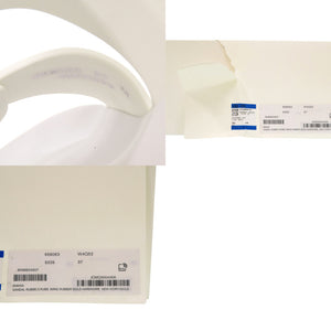 未使用品 アレキサンダーマックイーン ハイブリッドスライド 658063 サイズ37 (日本サイズ24cm) ゴールド金具 ラバー ホワイトサンダル 0954【中古】Alexander McQueen