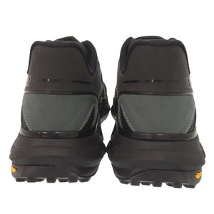 未使用品 モンクレール SILENCIO サイズ42 レザー ラバー ブラック スニーカー 黒 0971【中古】MONCLER メンズ