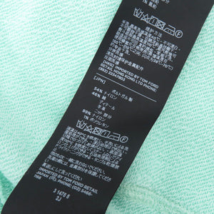 美品 トムフォード フーディー ジップパーカー サイズ52 ナイロン コットン ミントグリーン パーカー 0979【中古】TOM FORD メンズ