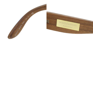 美品 ドルチェアンドガッバーナ シチリアン カレット DG4278-F ホワイト プラスチック ウッド サングラス 白 0998【中古】DOLCE&GABBANA