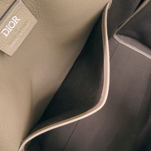 新品同様 ディオール コロール パイル地 ライトブルー トートバッグ 1034【中古】Dior