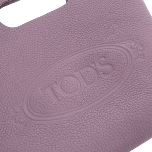 未使用品 トッズ × エンダースキーマ レザー パープル ハンドバッグ 紫 1065【中古】TOD’S