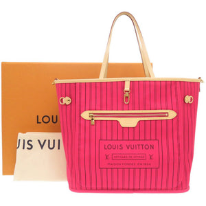 未使用 ルイ ヴィトン ネヴァーフル インサイドアウトMM モノグラム ローズポンディシェリ M12257 IC トートバッグ LV 1128【中古】LOUIS VUITTON