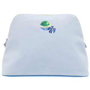 エルメス ボリードポーチ 30 GM コットン ライトブルー 1140【中古】HERMES