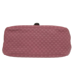 美品 グッチ スーキー 308452 マイクログッチシマ レザー ピンク ショルダーバッグ 1143【中古】GUCCI