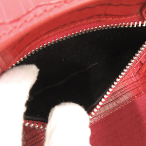 新品同様 ヴィヴィアンウエストウッド BETTINA オーブ 型押しレザー レッド 2WAY ハンドバッグ ショルダーバッグ 赤 1154【中古】Vivienne Westwood