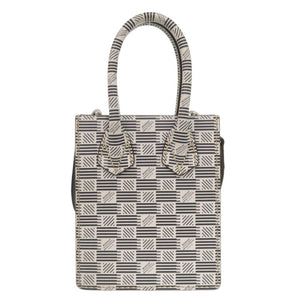 美品 モロー パリ レザー ホワイト ブラック 2way ショルダーバッグ 白 黒 1166【中古】MOREAU PARIS