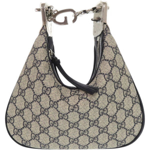 新品同様 グッチ アタッシェ 699409 GGスプリームキャンバス レッド ショルダーバッグ 1192【中古】GUCCI