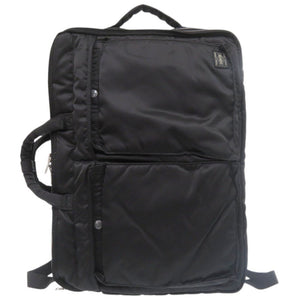美品 ポーター 3WAY TANKER ブラック ビジネスバッグ 黒 1197【中古】PORTER メンズ
