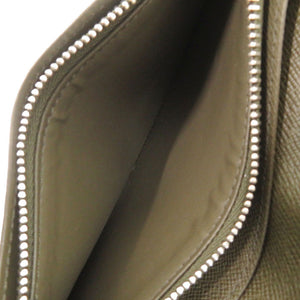 美品 ルイ ヴィトン ポルトフォイユ ブラザ タイガ M64011 カーキ 長財布 LV 1204【中古】LOUIS VUITTON メンズ