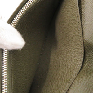 美品 ルイ ヴィトン ポルトフォイユ ブラザ タイガ M64011 カーキ 長財布 LV 1204【中古】LOUIS VUITTON メンズ