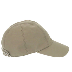 エルメス キャップ サイズ58 シルバー金具 コットン ナイロン カーキ 帽子 1210【中古】HERMES