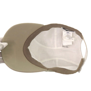 エルメス キャップ サイズ58 シルバー金具 コットン ナイロン カーキ 帽子 1210【中古】HERMES