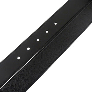 新品同様 ルイ ヴィトン サンジェルマン M8355 レザー 100/40 ブラック シルバー ベルト 黒 LV 1227【中古】LOUIS VUITTON