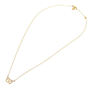 美品 ヴァレンティノ Vロゴ ストーン ゴールド ネックレス アクセサリー 1237 【中古】 VALENTINO