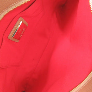 美品 クリスチャンルブタン 2WAY レザー ピンクベージュ クラッチバッグ ショルダーバッグ 1253【中古】Christian Louboutin