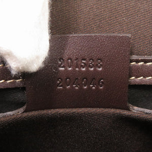 美品 グッチ 201538 GGスプリーム ベージュ ショルダーバッグ 1264【中古】GUCCI