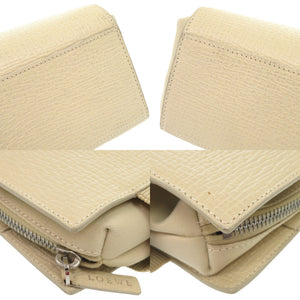 ロエベ ロゴ レザー アイボリー トートバッグ ハンドバッグ 1329【中古】LOEWE