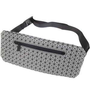 未使用 イッセイミヤケ バオバオ BB42AG141 コットン グレー ウエストバッグ 1332【中古】ISSEY MIYAKE