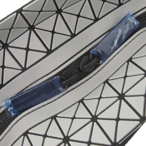 未使用 イッセイミヤケ バオバオ BB42AG141 コットン グレー ウエストバッグ 1332【中古】ISSEY MIYAKE