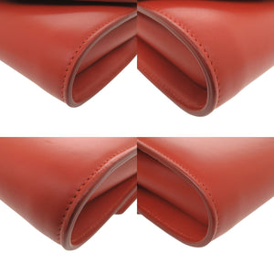 新品同様 クリスチャンルブタン LOUBI54 チェーンウォレット レザー レッド ショルダーバッグ 赤 1344【中古】Christian Louboutin