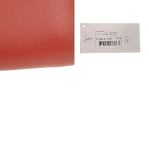 新品同様 クリスチャンルブタン LOUBI54 チェーンウォレット レザー レッド ショルダーバッグ 赤 1344【中古】Christian Louboutin