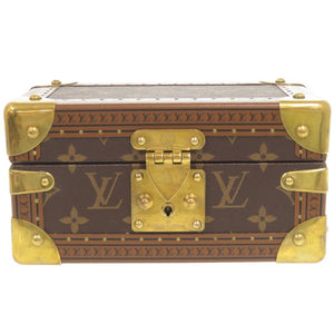 美品 ルイ ヴィトン コフレ トレゾール20 モノグラム M47004 ジュエリーボックス LV 1379【中古】LOUIS VUITTON