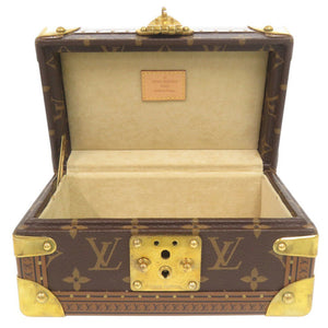 美品 ルイ ヴィトン コフレ トレゾール20 モノグラム M47004 ジュエリーボックス LV 1379【中古】LOUIS VUITTON