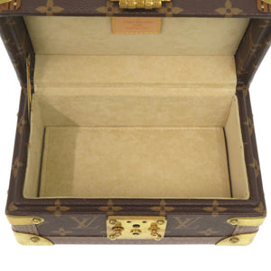 美品 ルイ ヴィトン コフレ トレゾール20 モノグラム M47004 ジュエリーボックス LV 1379【中古】LOUIS VUITTON