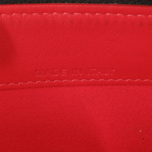 美品 クリスチャンルブタン パネトーネ ラウンドファスナー スタッズ レザー ブラック 長財布 黒 1396【中古】Christian Louboutin