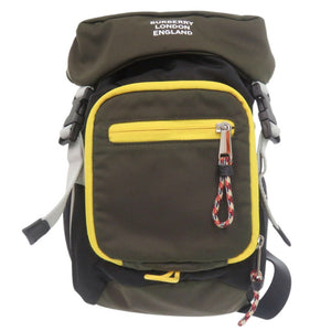 美品 バーバリー LEO 8013525 カーキ ボディバッグ 1397【中古】BURBERRY メンズ