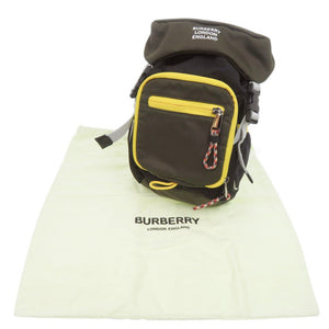 美品 バーバリー LEO 8013525 カーキ ボディバッグ 1397【中古】BURBERRY メンズ