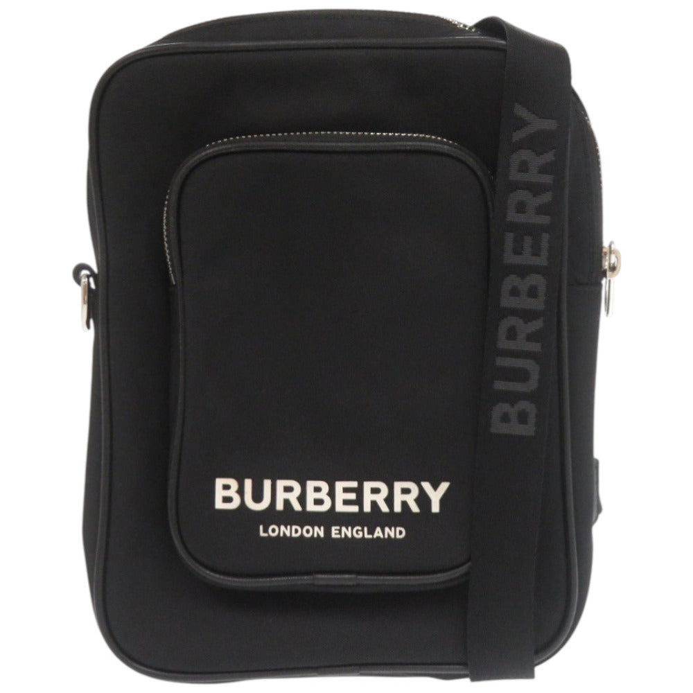 美品 バーバリー エコナイロン ナイロン ブラック 黒 ボディバッグ 1405【中古】BURBERRY
