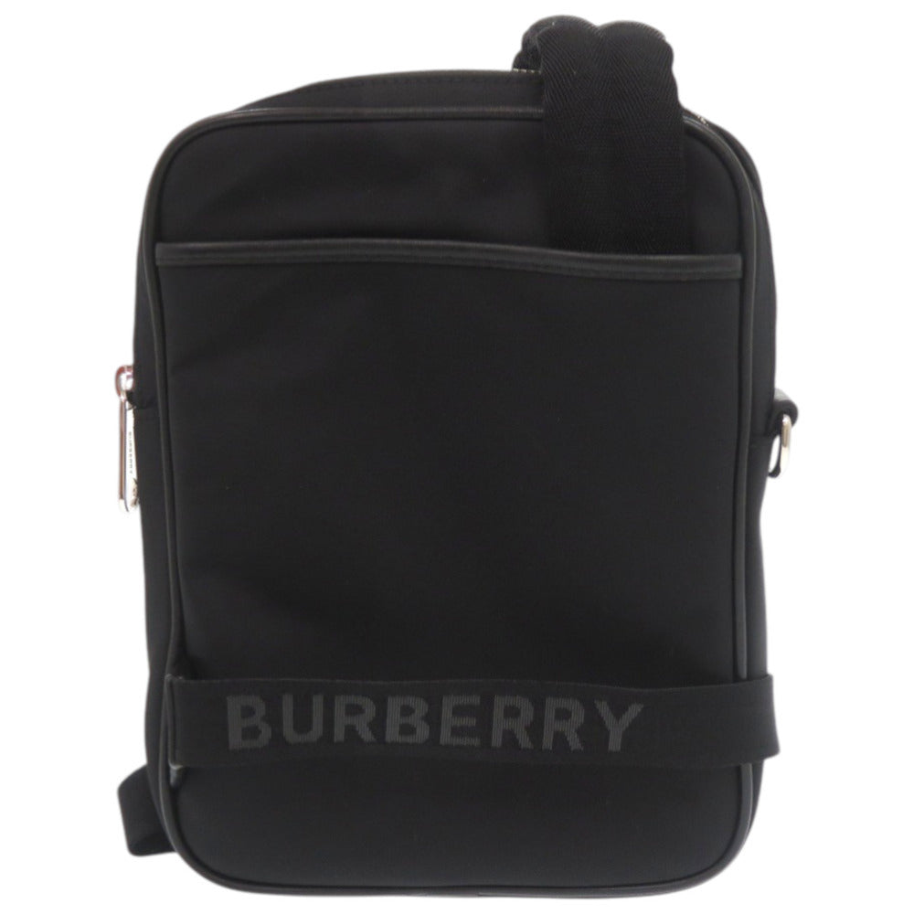 美品 バーバリー エコナイロン ナイロン ブラック 黒 ボディバッグ 1405【中古】BURBERRY