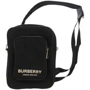 美品 バーバリー エコナイロン ナイロン ブラック 黒 ボディバッグ 1405【中古】BURBERRY