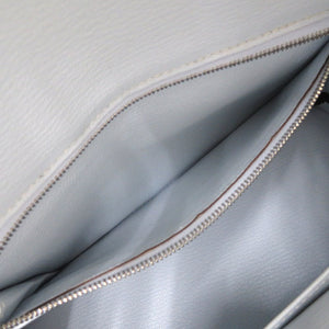 未使用品 エルメス バーキンヴェルソ25 トゴ ブロンズドレ ブルーブリュム シルバー金具 Y刻印(2020年製) ハンドバッグ 1419【中古】HERMES バーキン25