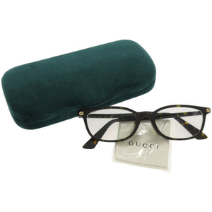 美品 グッチ 眼鏡 度入り ジャパンモデル GG0123OJ プラスチック 002 ハバナ サングラス 0599【中古】GUCCI