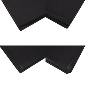 美品 エルメス シチズンツイル シルクイン スイフト ブルーインディゴ A刻印 紺 長財布 1448【中古】HERMES