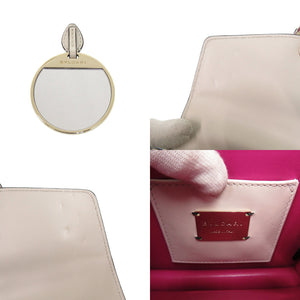 美品 ブルガリ セルペンティ フォーエバー レザー アイボリー 2way ハンドバッグ 1462【中古】BVLGARI